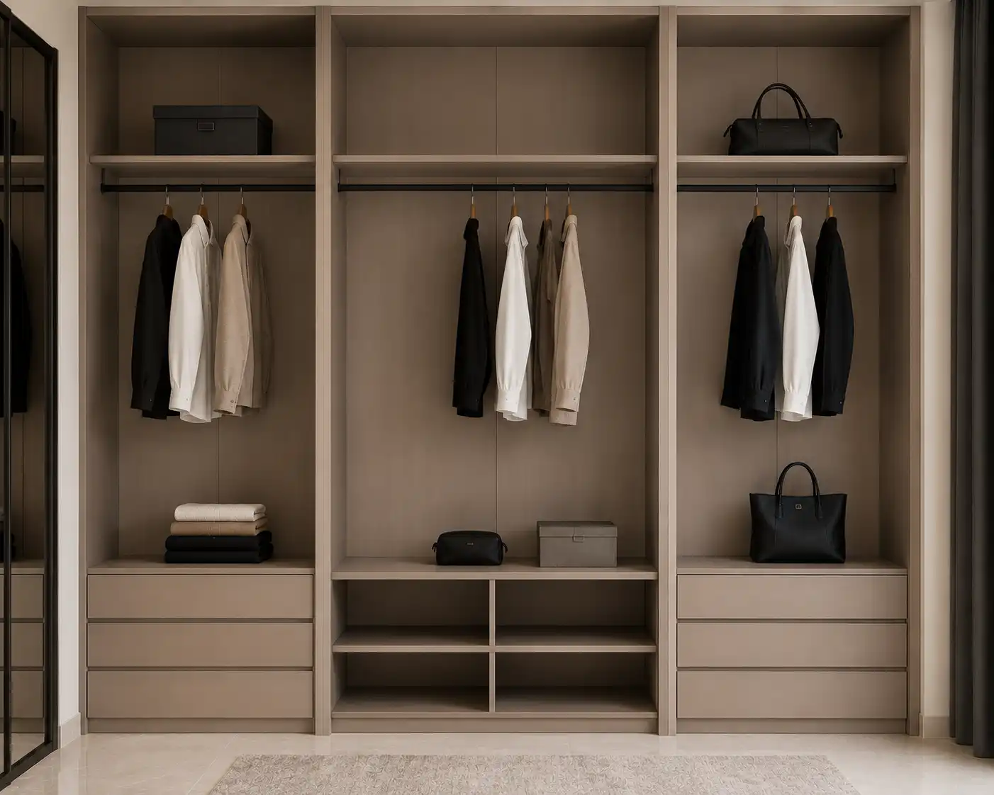 wardrobe backdrop wall panels