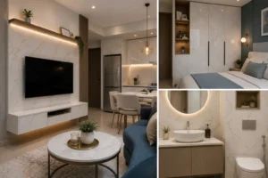 marble acrylic sheets in small spaces