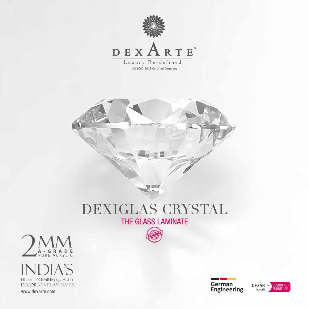 Dexiglas Crystal original catalogue cover